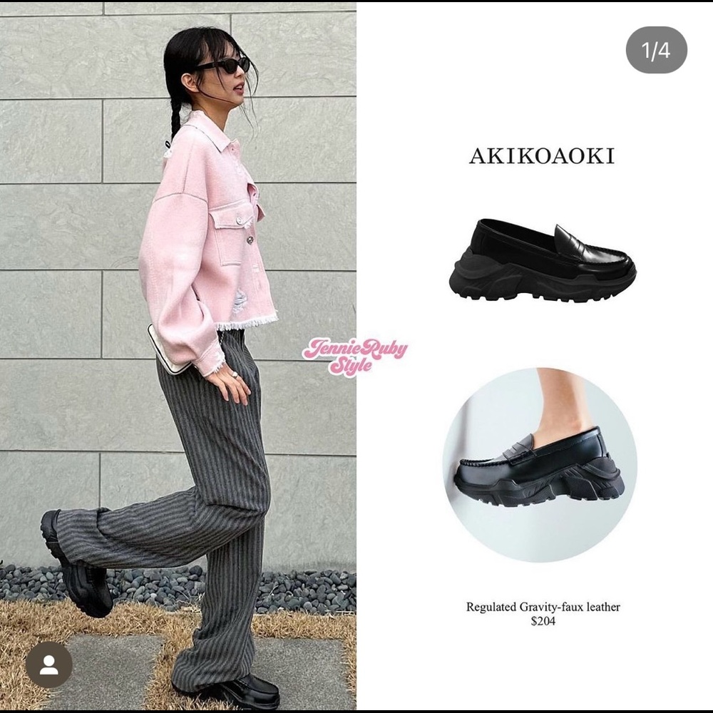 akikoaoki regulated gravity faux leather size 37